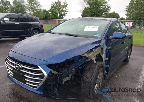 2018 Hyundai Elantra Sel from USA, damaged, VIN 5NPD84LF6JH238117